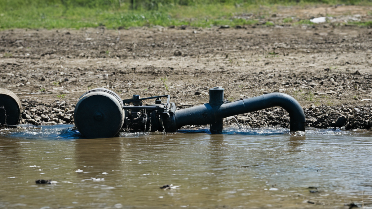 Capteur simple et réseau de goutte-à-goutte dans une parcelle agricole tunisienne.
