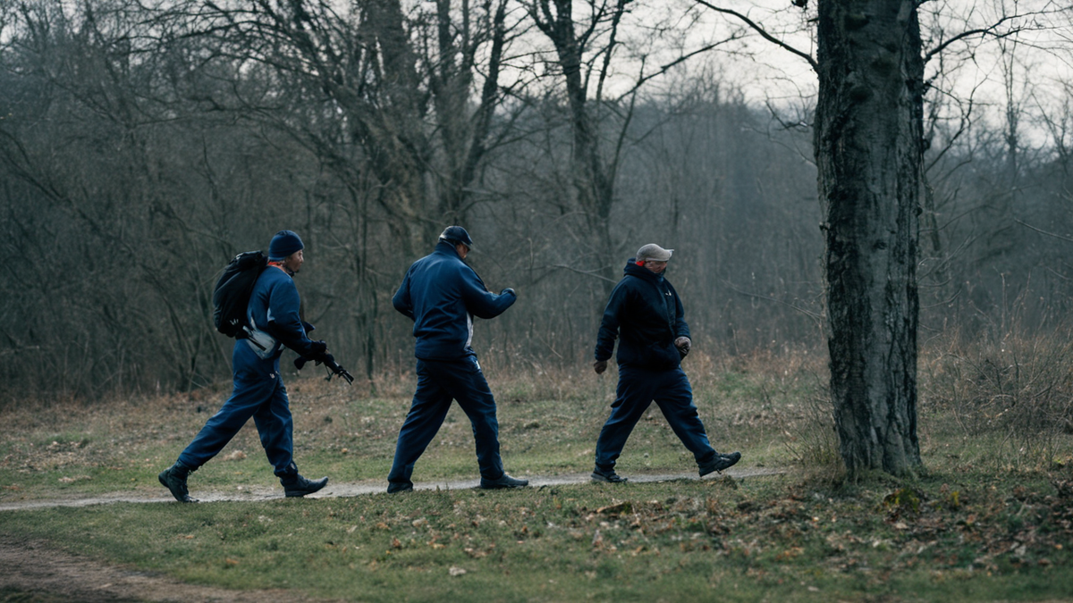 Groupe de coureurs s’entraînant avec des cônes sur un chemin, scène de club conviviale.