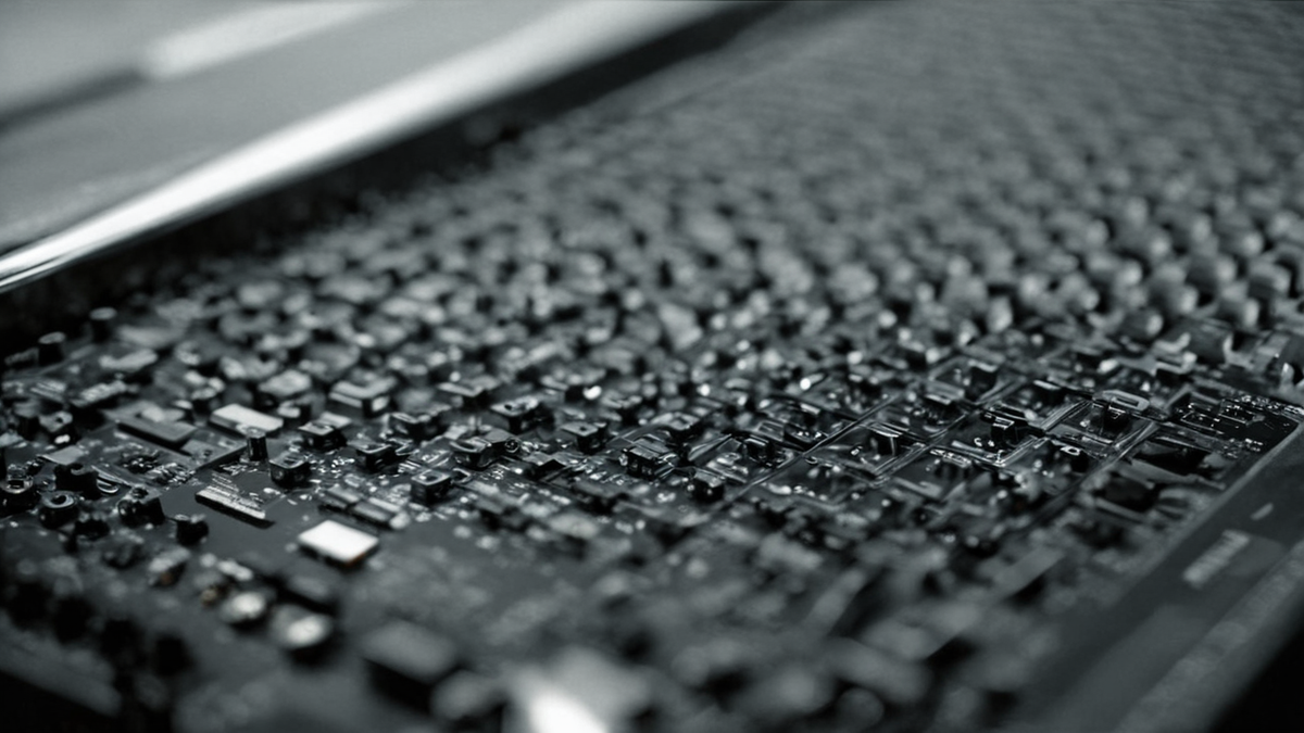 Paramètres réseau sur un écran flou illisible, focus sur l’usage concret.