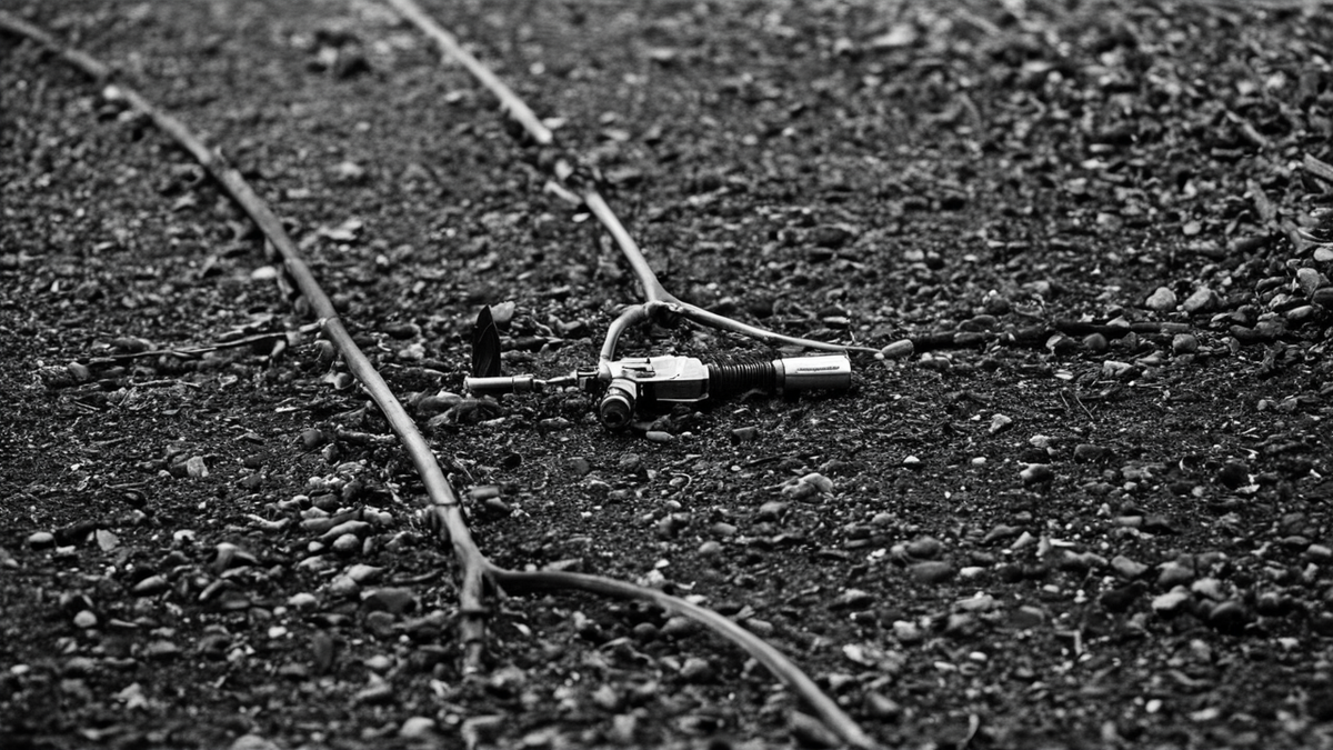 Une coupe cérébrale affichée sur un moniteur avec une zone de circulation mise en avant.