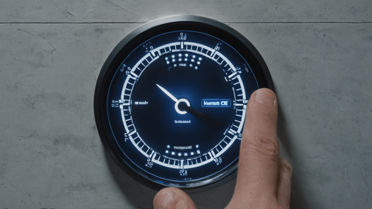 Écran d’ordinateur montrant une interface d’avatar numérique.