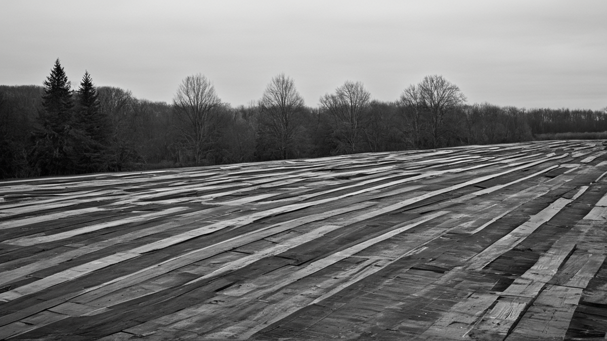 La piste et les gradins d’un chapiteau de cirque vus dans un moment calme.