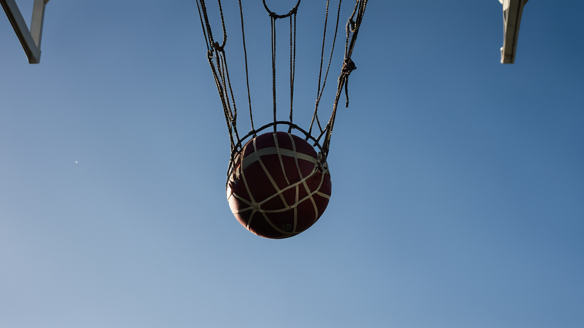 Le cercle, le ballon et le parquet résument le geste que la ligue veut professionnaliser.