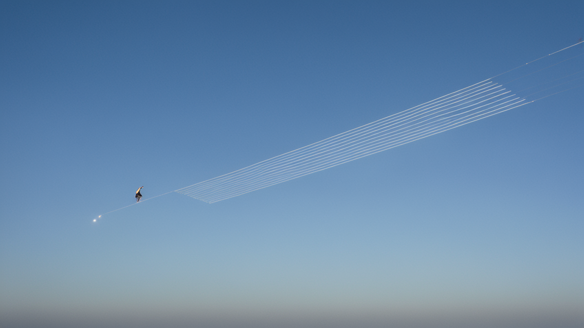 Un observatoire scientifique au sol évoque la détection d’ondes gravitationnelles.