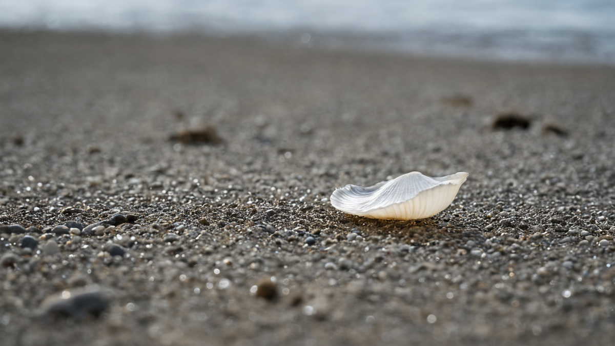 Une plaque calcaire couverte de jeunes huîtres dans un local humide.
