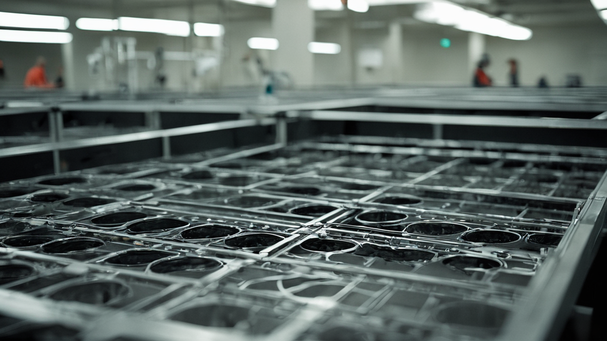 Laboratoire organisé avec équipements