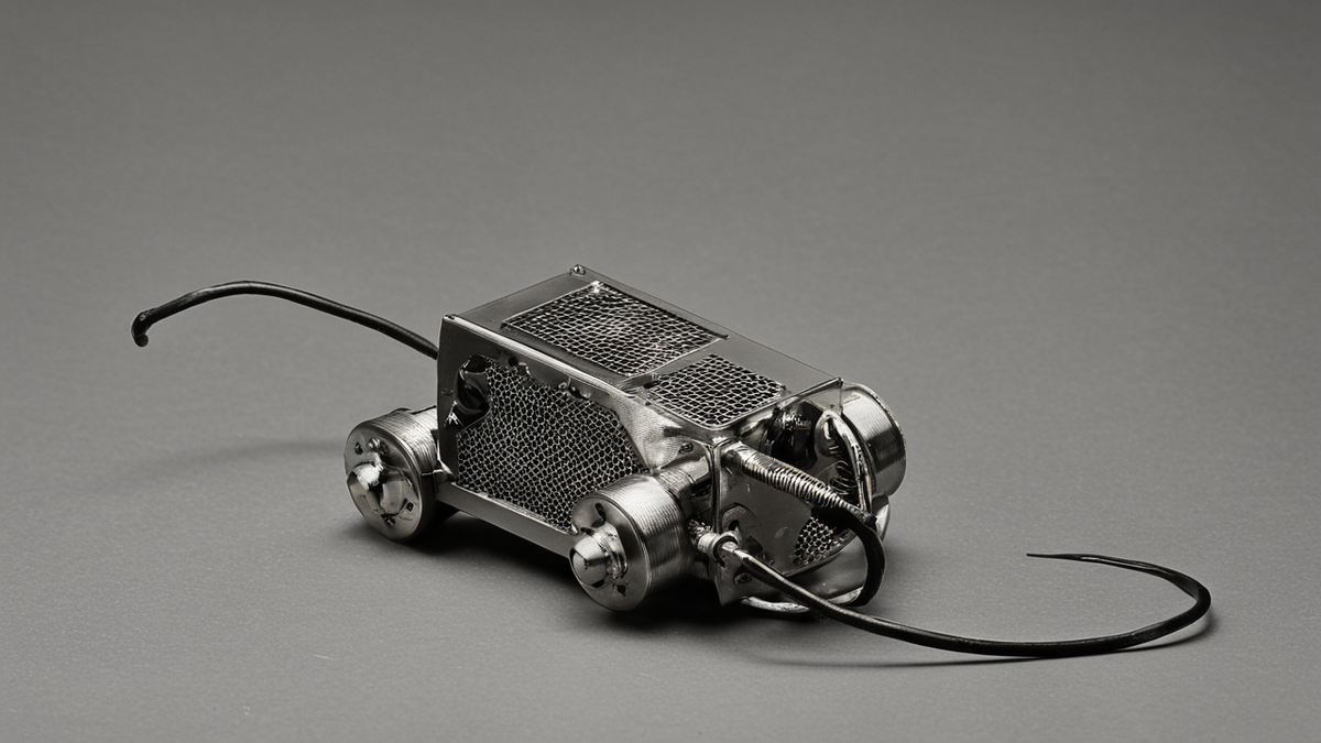 Baladeurs numériques anciens et écouteurs sur une étagère simple.