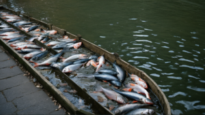 Jakarta poissons nettoyeurs canaux filets invasifs featured