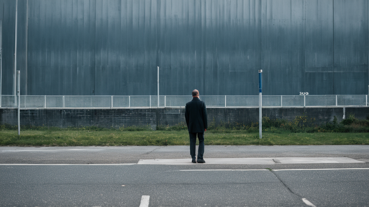 Entrée d'un centre de santé communautaire dans un quartier urbain.