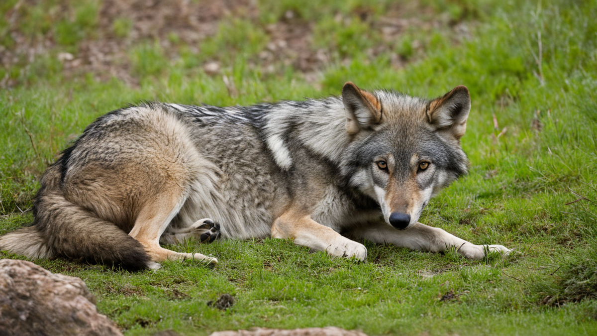 Un rivage côtier avec un casier et une bouée replace l’observation du loup dans son milieu.