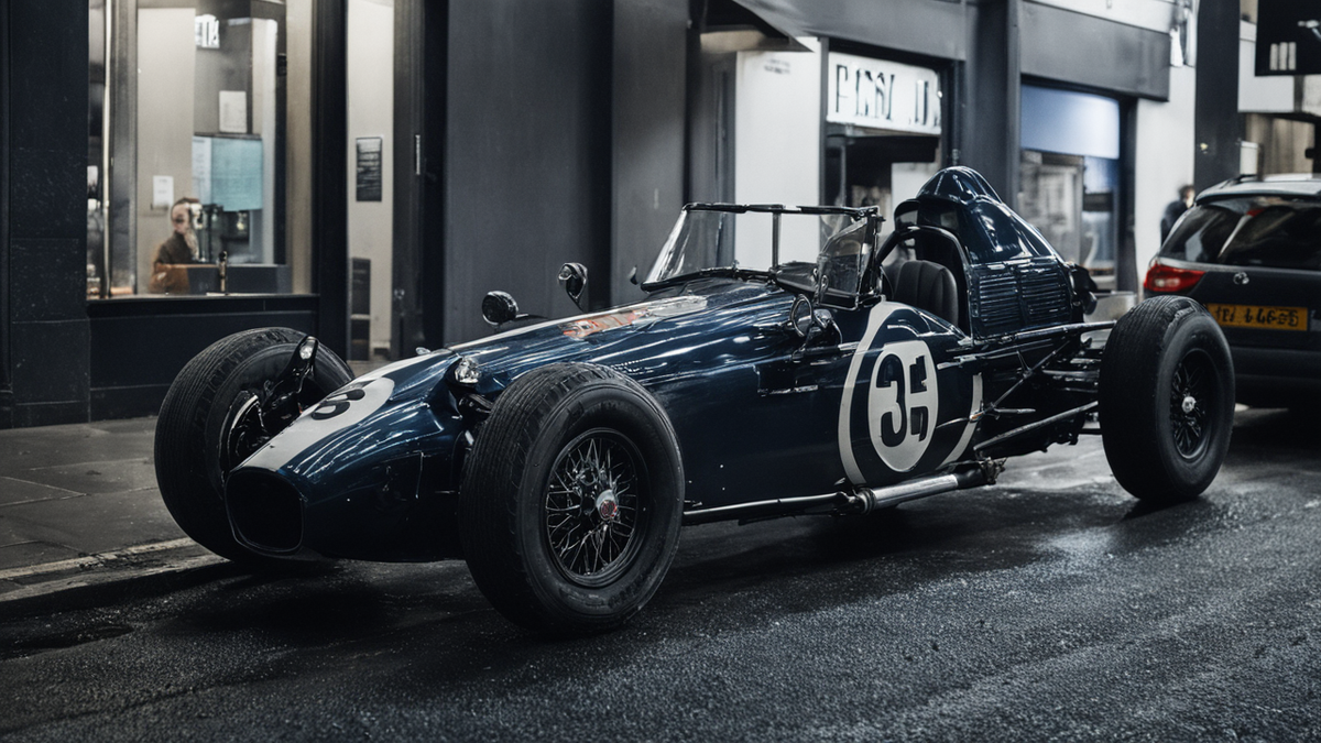 Écran de recherche génétique flou dans un bureau ou laboratoire.