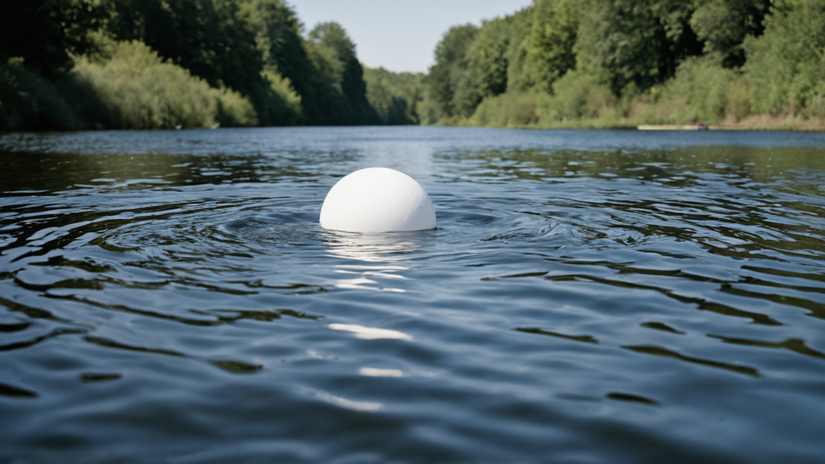 Une visualisation sobre évoque l’évaporation finale d’un trou noir primordial.