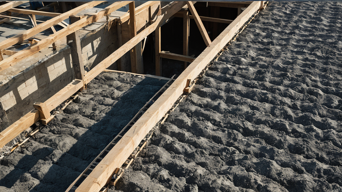 Un toit neuf reçoit des panneaux solaires dans un chantier presque terminé.