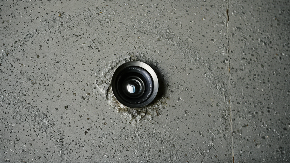 Un espace scolaire calme en fin de journée sans téléphones visibles au premier plan.