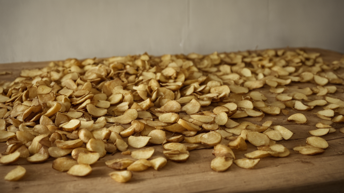 Des lots de pommes de terre stockés dans des caisses en chambre froide.