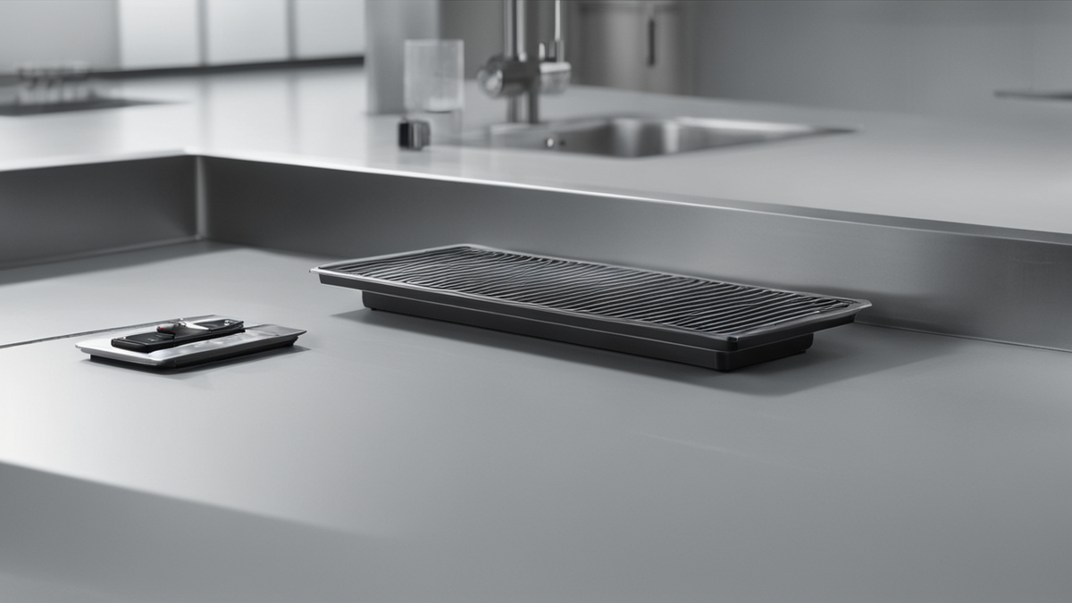 Quelques produits du quotidien posés sur une table de cuisine après une livraison rapide.