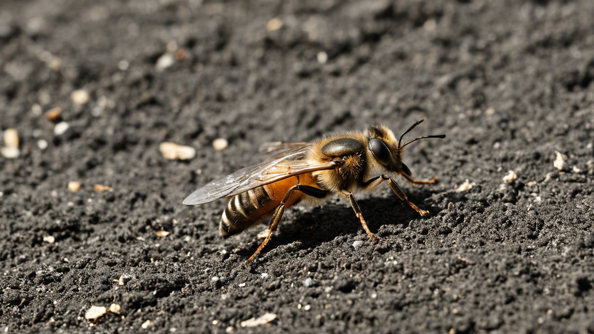 Nids de roseaux avec loges d'insectes et émergence visible.