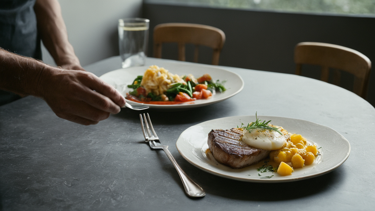Cuisine de restaurant en activité