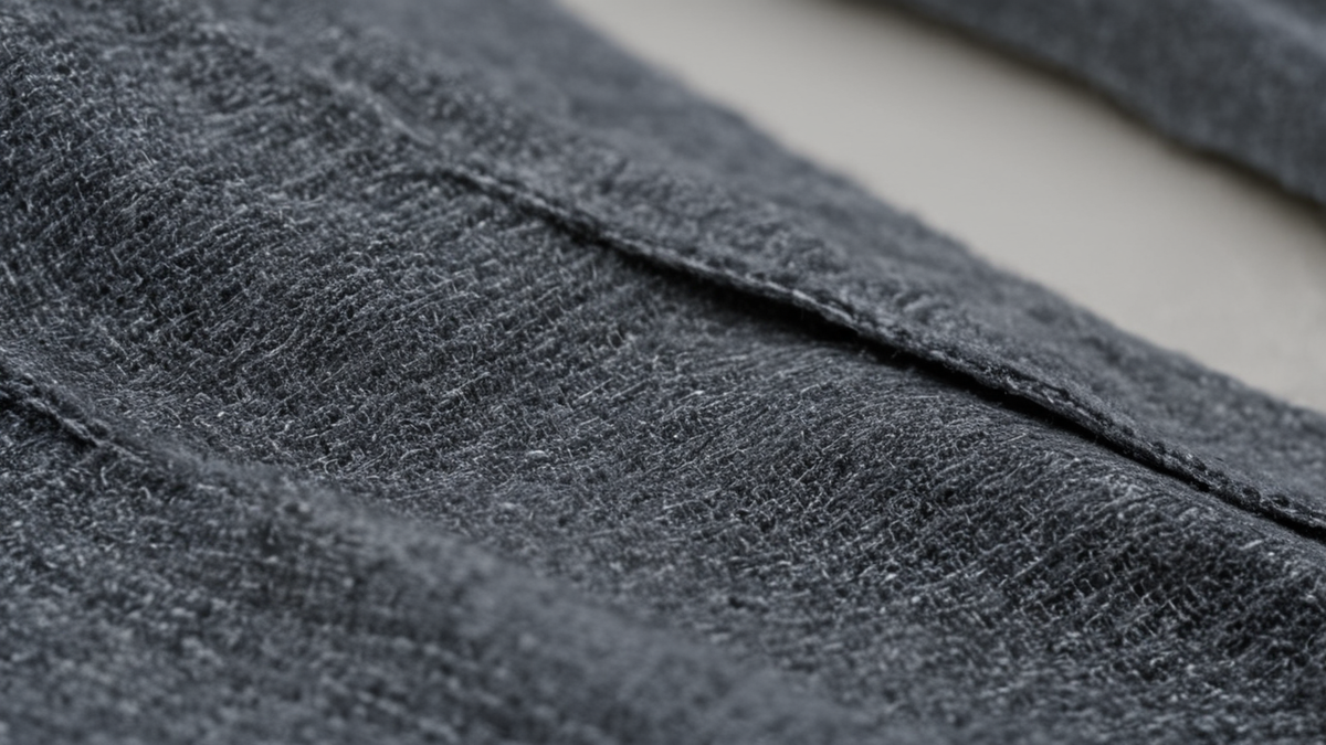 Des vêtements ajustés sur un portant près d’une cabine sobre.