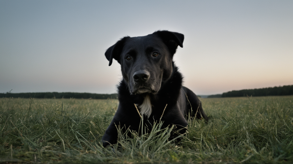 Lucioles clignotant dans une végétation sombre au crépuscule