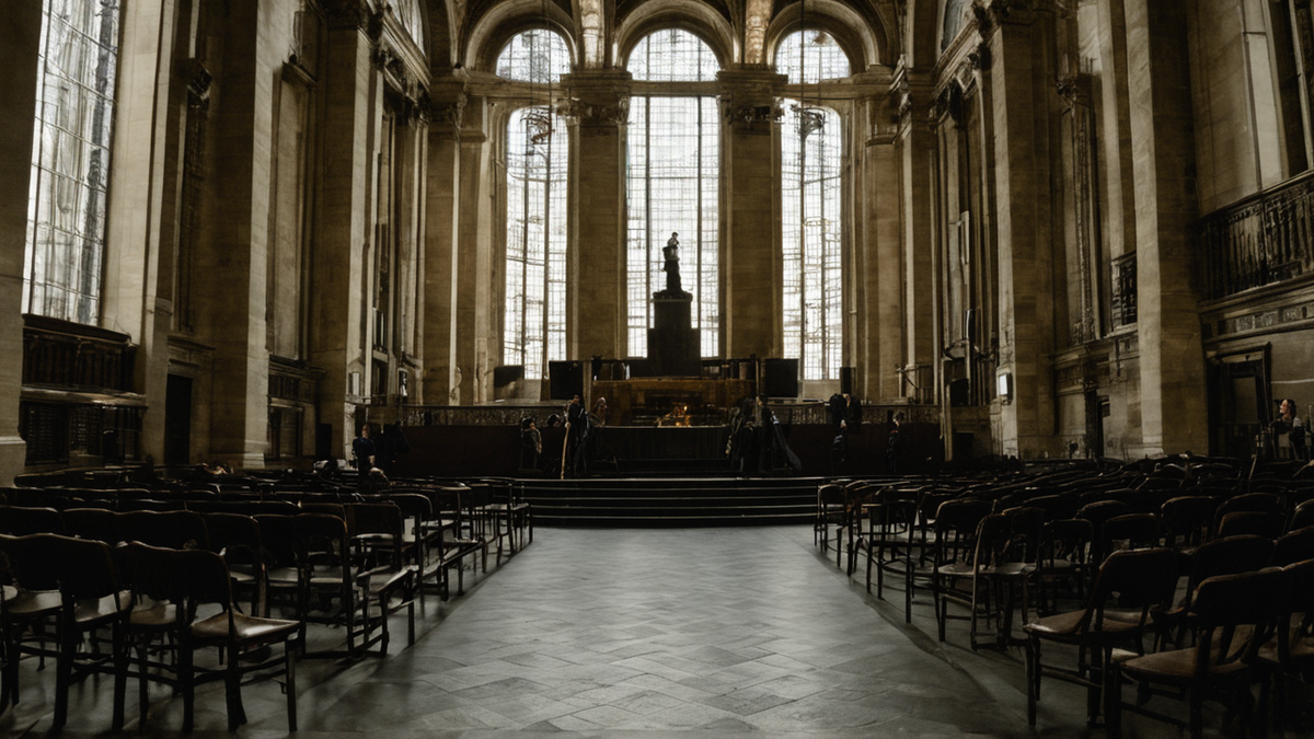 Une salle de cinéma remplie juste avant une projection crée une sensation de rendez-vous commun.