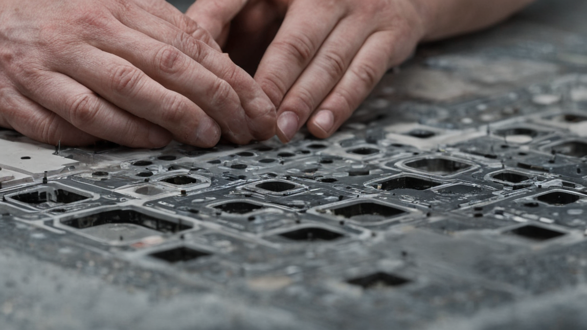 Poste de travail d’animation avec écrans et matériel de production.