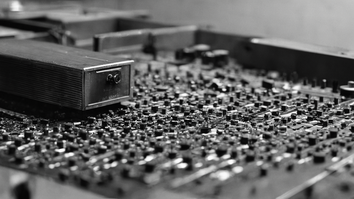 Des postes de travail vides et quelques salariés au loin suggèrent une réorganisation dans un bureau.