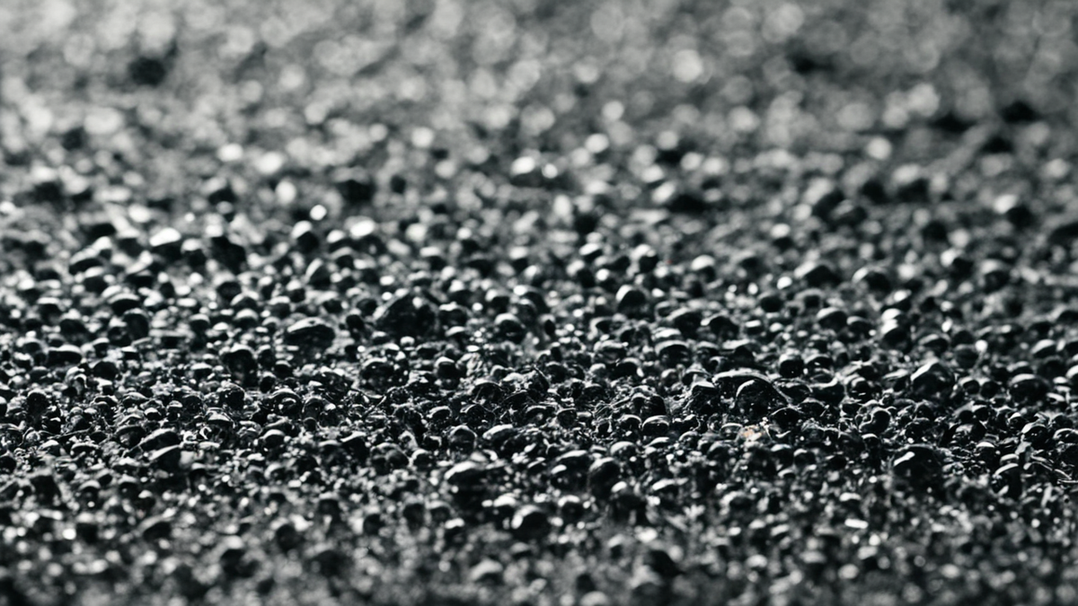 Un biofilm bactérien apparaît au microscope avec des zones denses et contrastées.