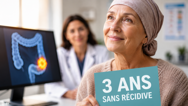Cancer colon trois ans sans recidive tri patients