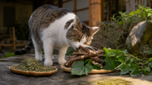 Herbe à chat : des chats choisissent la vigne argentée malgré un test qui semblait joué