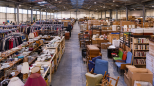 Emmaüs : 60 tonnes d’objets à Aubervilliers, la vente solidaire qui prépare déjà l’hiver