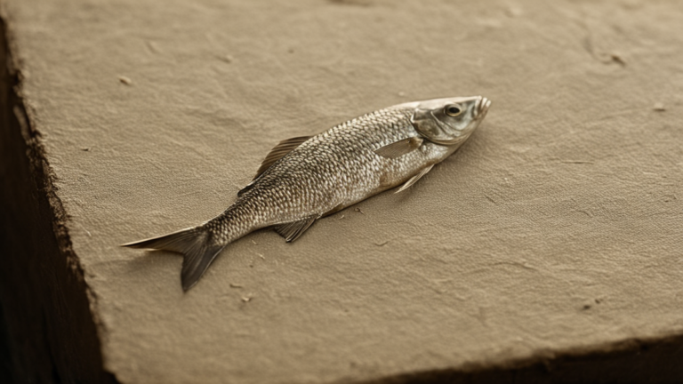 Un carnet en peau de poisson change la table