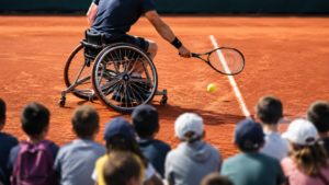 Roland-Garros fauteuil : 1 300 enfants vont voir le tennis autrement