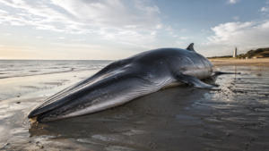 Rorqual commun échoué sur l’île de Ré : un cas exceptionnel, le troisième depuis 1920