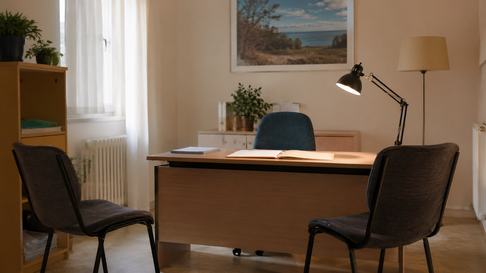 Deux chaises vides indiquent l’accompagnement avant une erreur d’allocation