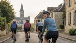 Cinq copains d’Eure-et-Loir pédalent jusqu’au Mont-Saint-Michel pour sauver l’église de leur village