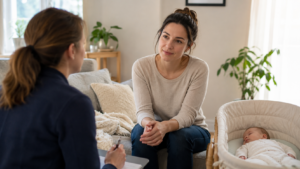 Après l’accouchement, un rendez-vous obligatoire que beaucoup ratent : à quoi sert l’entretien postnatal précoce