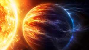 Exoplanètes : des vents à 25 000 km/h trahissent un bouclier magnétique invisible