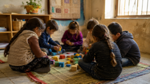 La Fondation LEGO investit 97 millions de dollars pour que des enfants de zones de guerre puissent jouer et apprendre