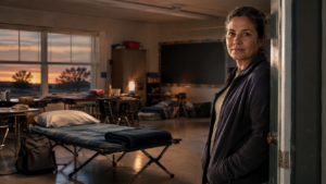 À Lyon, des familles dorment dans l’école : profs et parents se relaient pour un toit