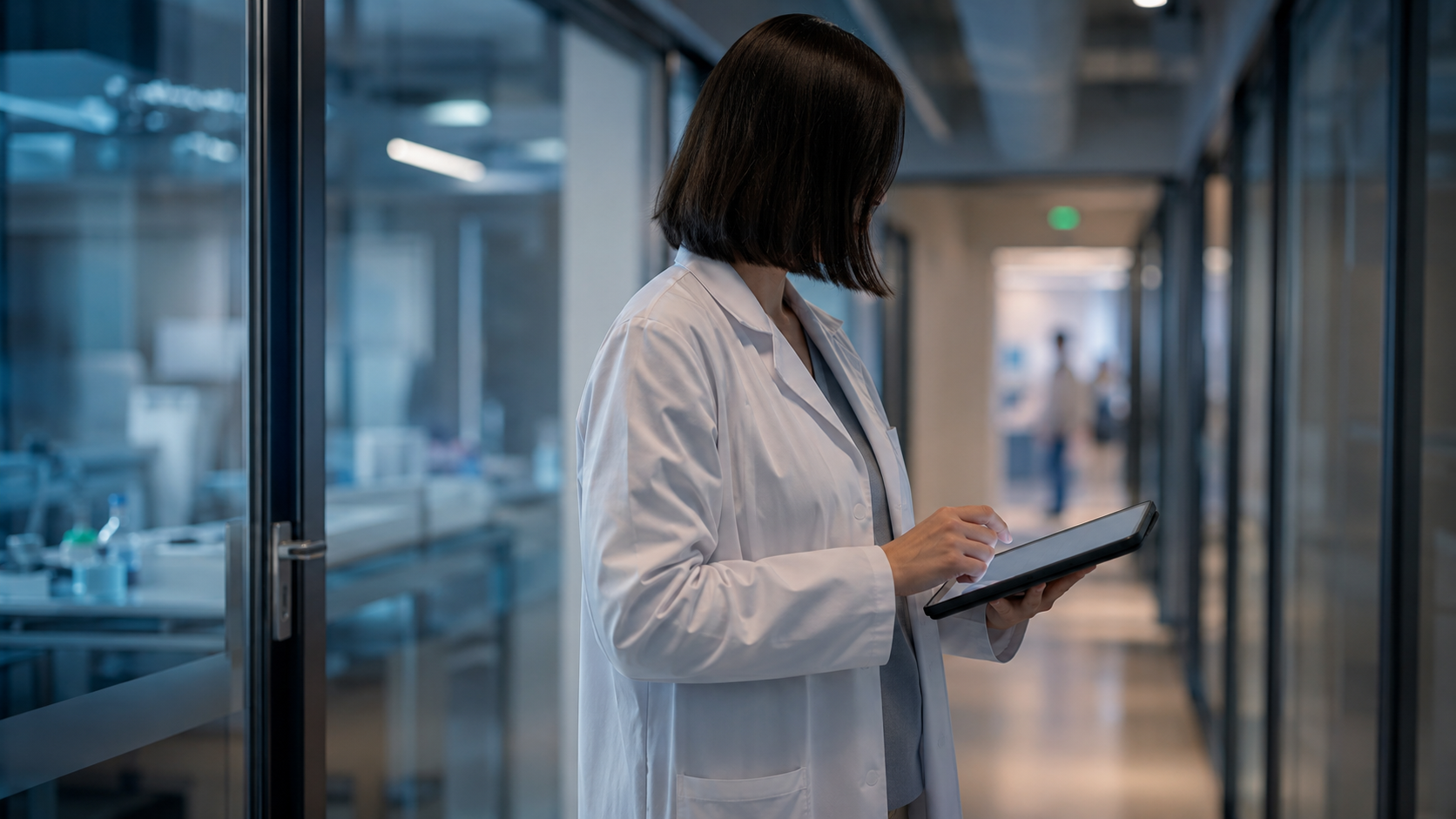 Chercheur consultant des donnees d'essai clinique dans un centre de recherche hospitalier