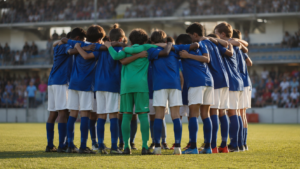 À Charléty, la Coupe du monde où six et cinq joueurs partagent le même maillot