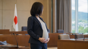 Une maire japonaise prend un congé maternité que la loi ne prévoit pas
