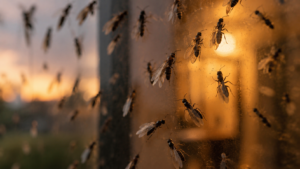 Pourquoi des nuées de fourmis volantes envahissent nos maisons en juillet, et que faire