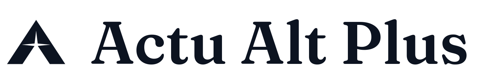 Actu Alt Plus wordmark
