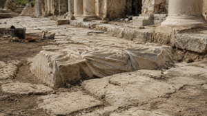 Ils en ont fait un pavé, face contre terre : c’est ce qui a sauvé cette statue de 2 500 ans