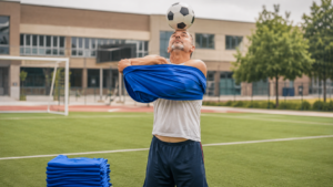 17 T-shirts sans lâcher le ballon : le prof de maths s’est arrêté sur une date