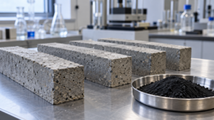 42 % de résistance en flexion gagnés par un béton aux boues fécales