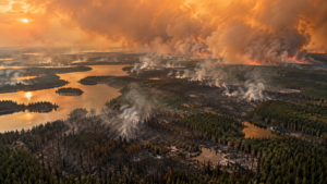 Le Canada a brûlé 4,1 millions d’hectares, moins qu’en 2025 malgré plus de feux