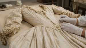 Mannequiner une robe : le métier caché que les Arts décoratifs mettent en vitrine